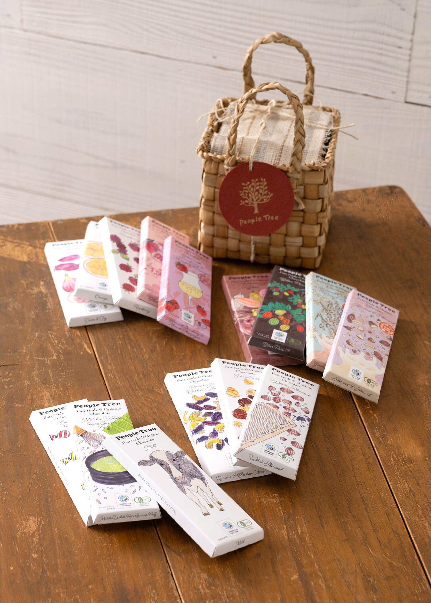 【ピープルツリー 公式】【people tree】ピープルツリー チョコ 板チョコ全15種セット 板チョコ＆フィ..