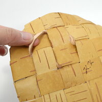 北欧フィンランドの白樺のカゴウォールケース