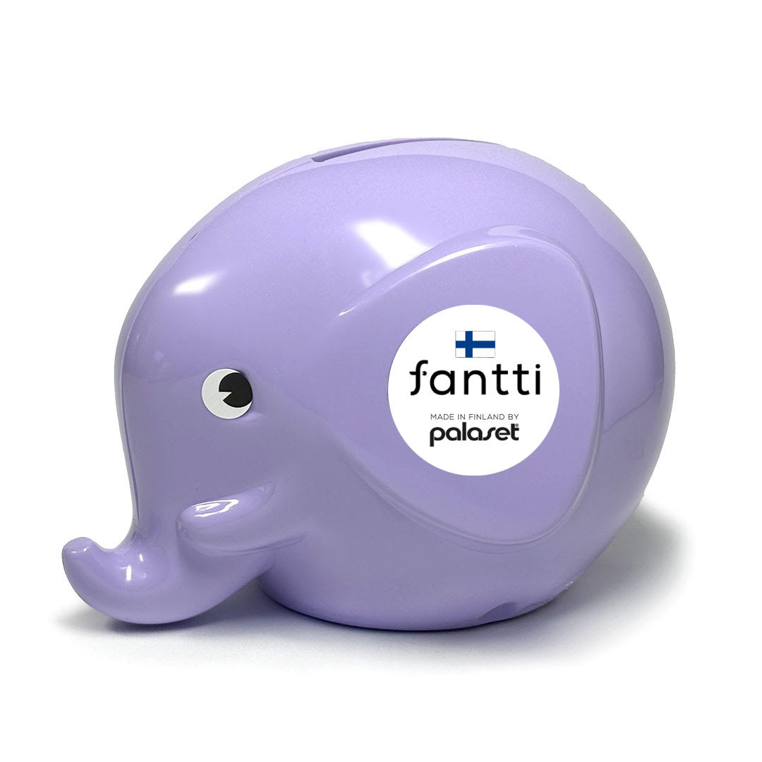 樂天商城 - ゾウ貯金箱 / ラベンダー / Fantt i/ 北欧 / フィンランド / エレファントバンク / オブジェ / 置物 / ファンティ / 紫 / むらさき / ムラサキ / 象 / ぞう / Norsu