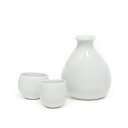 遊器 L / Ceramic japan / 小松誠 酒器セット 徳利 お猪口 盃 杯 ギフト プレゼント セラミックジャパン 白