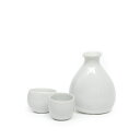 遊器 S / Ceramic japan / 小松誠 酒器セット 徳利 お猪口 盃 杯 ギフト プレゼント セラミックジャパン 白