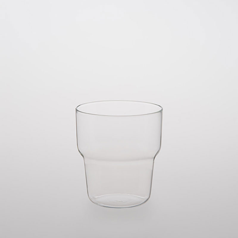 Heat-resistant Glass Cup Curved 350ml / TG ティージー / 深澤直人 / Taiwan Glass 台湾ガラス 耐熱ガラス 台湾玻璃工業 たいわん がらす グラス コップ カーブ