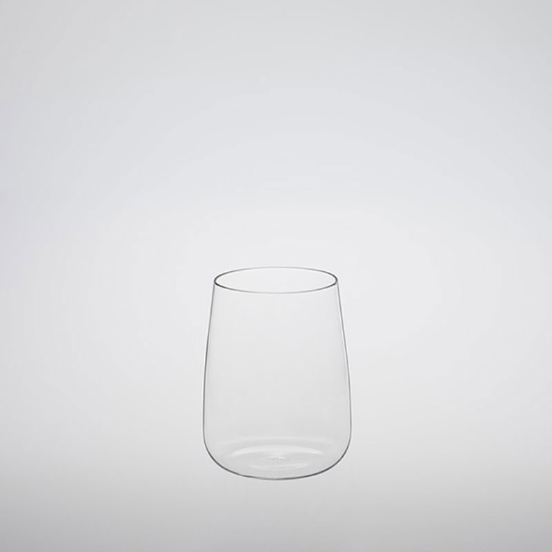 Heat-resistant Stemless Red Wine Glass 370ml / TG ティージー / 深澤直人 / Taiwan Glass 台湾ガラス 耐熱ガラス 台湾玻璃工業 たいわん がらす グラス コップ 赤ワイングラス