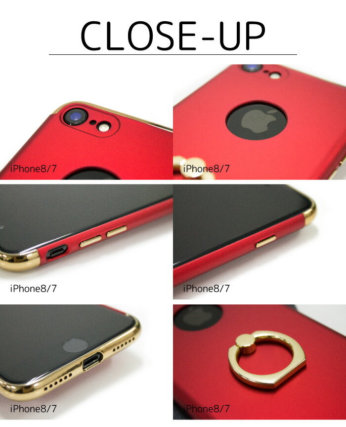 【今なら強化ガラス付】リング付ケース iPhoneX iPhone8 iPhone7 iphoneXケース iphone8ケース iphone7ケース アイフォンX アイフォン8 アイフォン7 アイフォン8ケース アイフォン7ケース ケース 全面保護 360度 スマホリング バンパー ハードケース 強化ガラス FJ6438