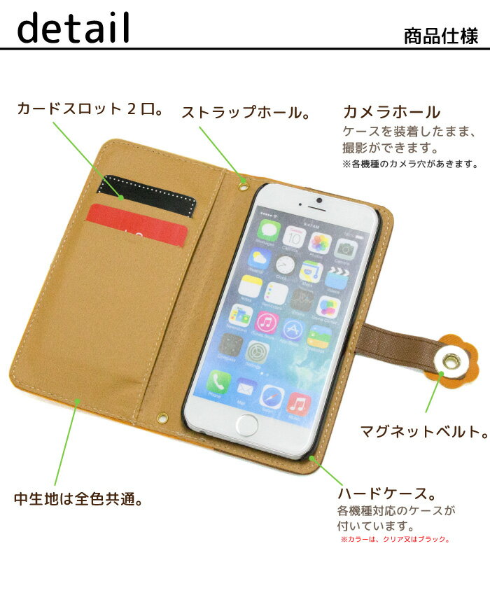 スマホケース 手帳型 全機種対応 iPhone 12 12Pro SE2 11 11Pro XS XR X 8 7 6s se Xperia Z5 XZ XZs XZ1 XZ2 Galaxy Feel S8 S9 S10 AQUOS R2 sense Xx3 手帳型ケース 携帯ケース ケース カバー スマホカバー 携帯カバー 稲花 @ FJ6300