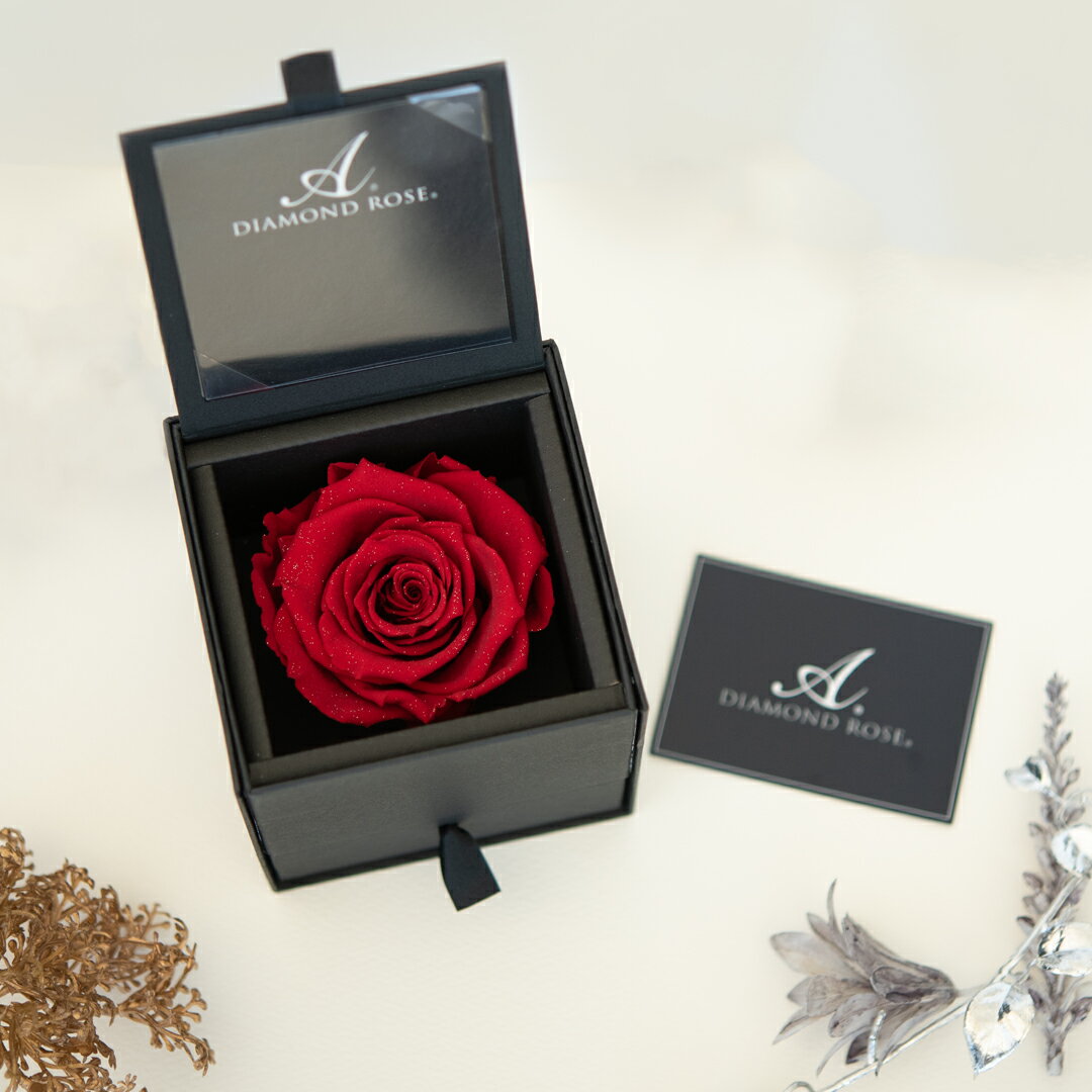 【数量限定ギフトボックス】ダイヤモンドローズ　ギフトボックス(ダイヤモンドローズ)(ブリザーブドフ..