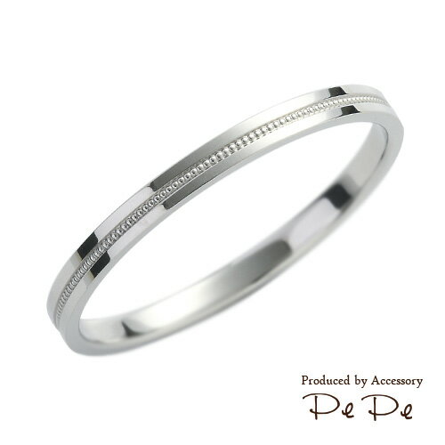 ：Message お互いの幸せを願い、真心を込めて… マリッジリングコレクション、TRUE HEART。 二人の愛が永遠に続きますようにと、願いを込めて作りました。 シンプルなリングに繊細な ミル打ちのラインを施したデザイン。 プラチナ素材...