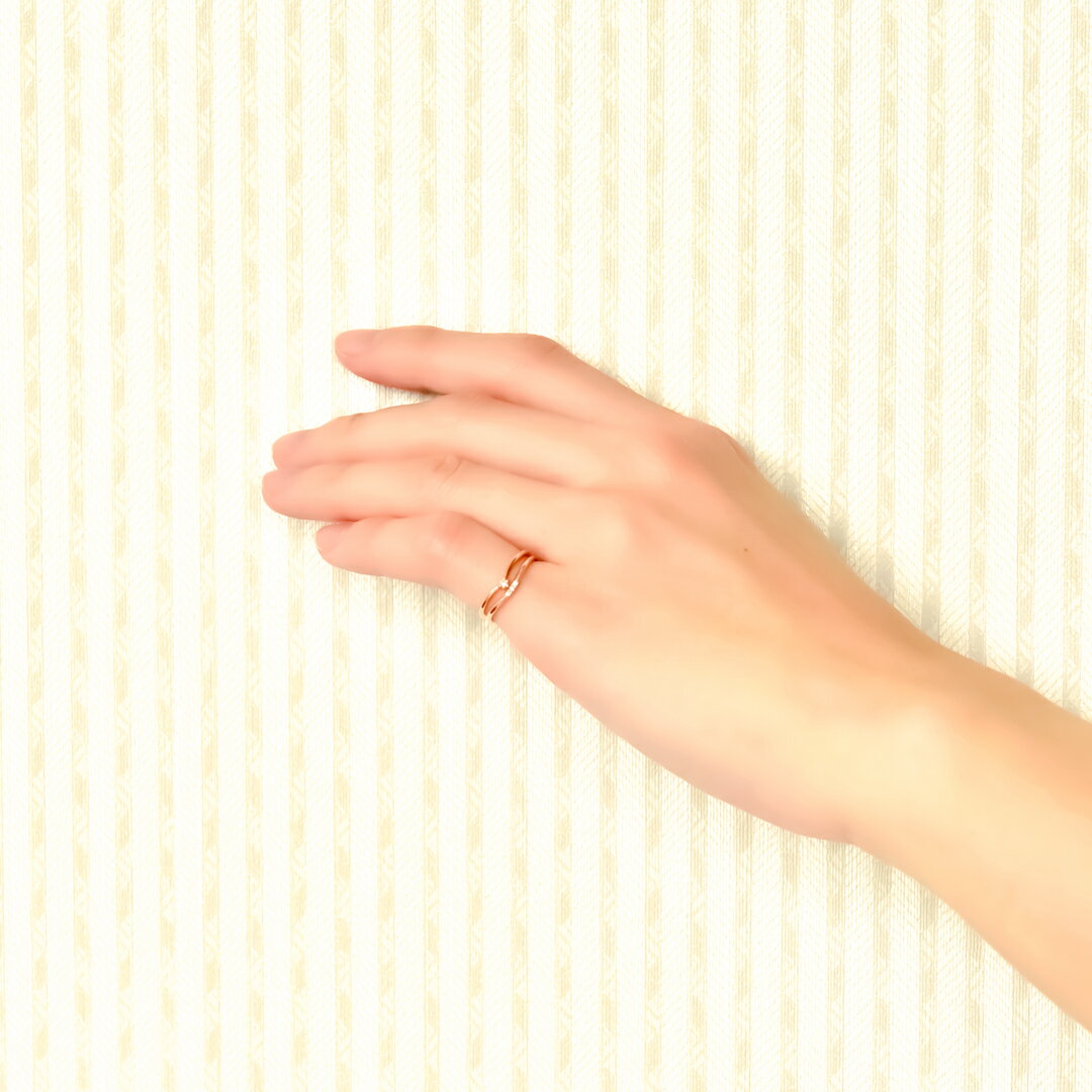 �ԥ󥭡���� K10�ԥ󥯥������ ��������ɹ��0.02ct(��Ϣ)(4��������)[0612440211]