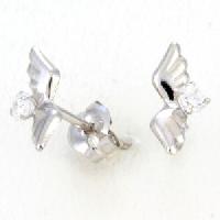 2,079円で全国一律送料無料!! 【送料無料】K14WGエンジェルフェザーピアス0529祭10