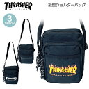 ショルダーバッグ バッグ ボディバッグ ボーイズ THRASHER 小学生 男の子 中学生 高校生 男子 高校生 大人 かっこいい 修学旅行 自由行動 手ぶら ...