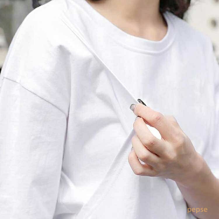 授乳服 Tシャツ マタニティ トップス ロゴTシャツ tシャツ ティーシャツ プリント ...