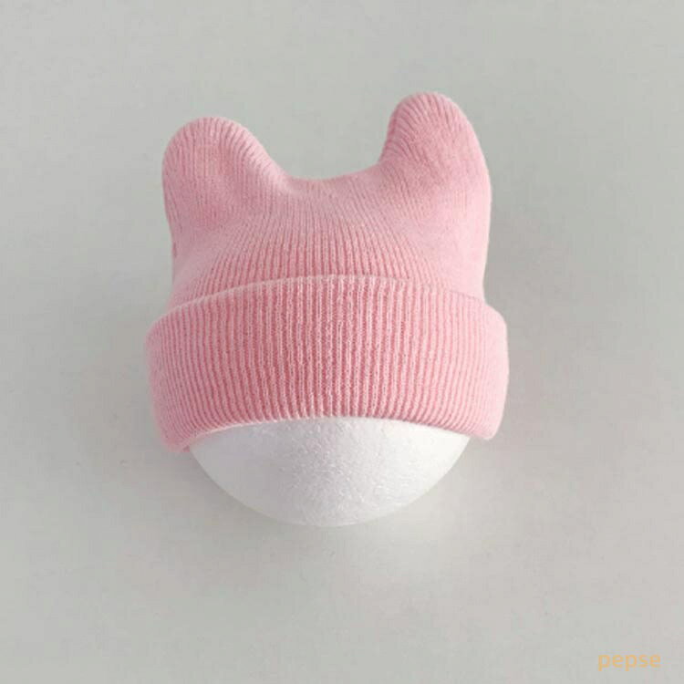 ニット帽 リプ 赤ちゃん ねこ耳 帽子 ねこ ベビー 幼児 冬 新生児 可愛い 男の子 ...