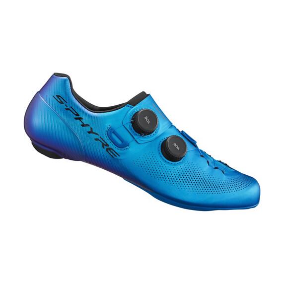 (最短即日発送) シマノ(SHIMANO) サイクリングシューズ SH-RC903 S-PHYRE ブルー40.5(25.5cm)SPD-SL 送料無料(4.0)
