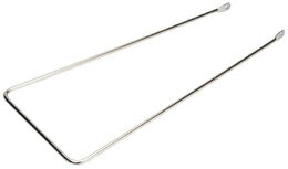 (最短即日発送) GP(ギザプロダクツ) U-Stay バスケットステー(フォークダボ用)390mm SIL バスケット パーツ YBK00901 送料無料