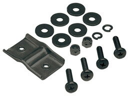 (最短即日発送) GP(ギザプロダクツ) ステンレス フロント バスケット ブラケット セット BLK バスケット パーツ YBK02400 送料無料