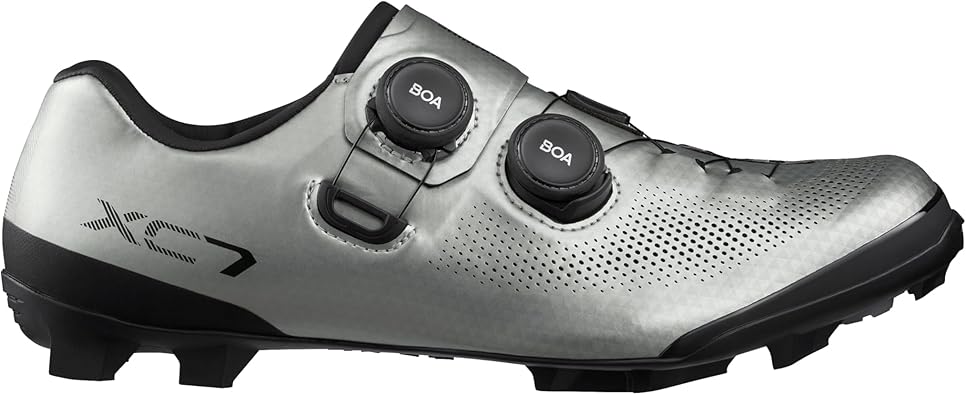 (最短即日発送) シマノ(SHIMANO) サイクリングシューズ SH-XC703 シルバー 42.0(26.5cm) ワイド 送料無料