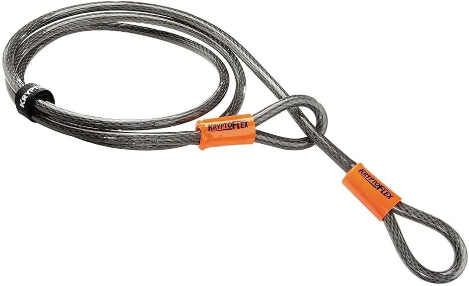 (最短即日発送) KRYPTONITE(クリプトナイト) クリプトフレックス ダブル ループ ケーブル 2130mm ロック(ケーブル) LKW12700 送料無料