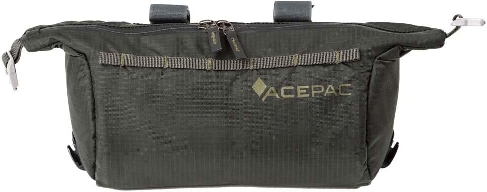 (最短即日発送) ACEPAC（エースパック）BARREL GRY ハンドルバーバッグ 直径12cm x 長さ20cm 2L 送料無料