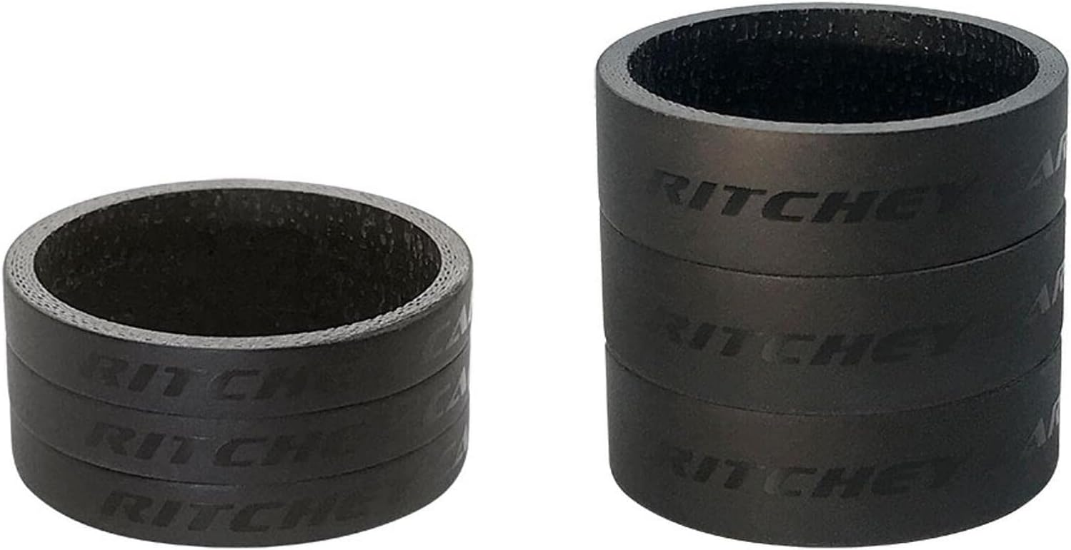 (最短即日発送) リッチー(Ritchey) WCS ヘッドセットスペーサー 3x5mm 3x10mm 送料無料