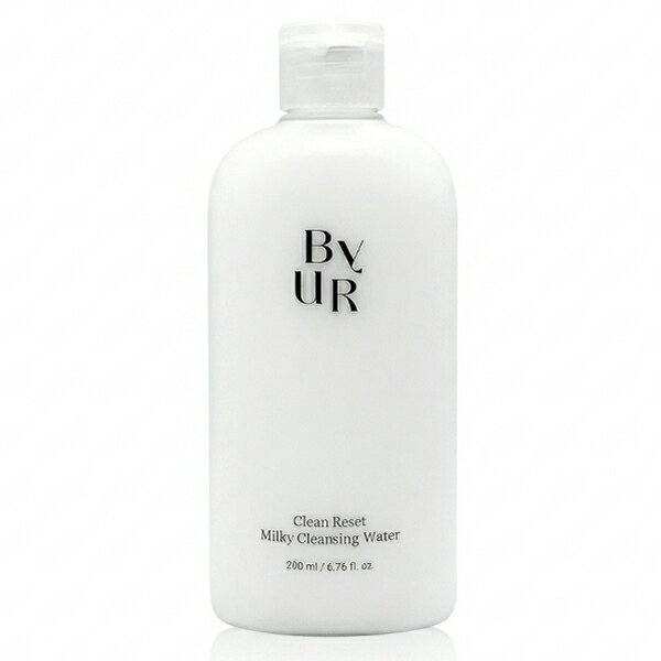 Gel - ByUR バイユア クリーンリセット ミルキー クレンジングウォーター 200ml ByUR クレンジング 洗顔料 [2796] 送料無料 ダブル洗顔不要 拭き取り ふき取り まつエクOK メイク落とし
