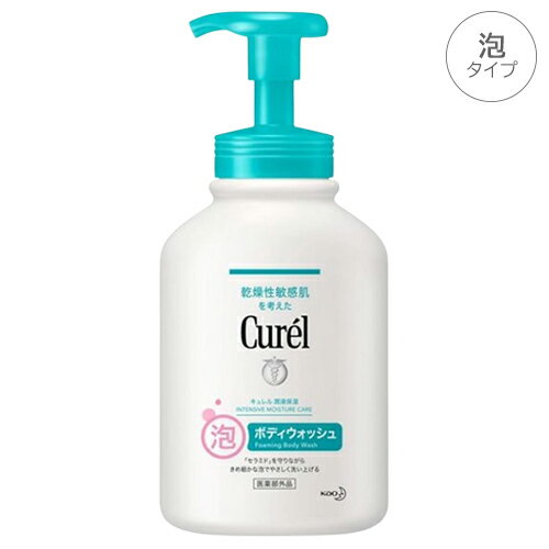 樂天商城 - 花王 キュレル 潤浸保湿 泡ボディウォッシュ ポンプ 本体 480ml 医薬部外品 Curel 石鹸・ボディソープ [9377] 送料無料