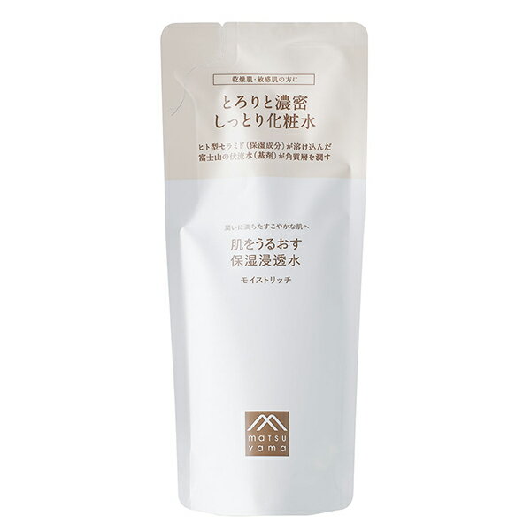 Rakuten - 松山油脂 肌をうるおす保湿スキンケア 浸透水モイストリッチ 詰替用 110ml matsuyama 化粧水・ローション [8676] メール便無料[B][BP3]