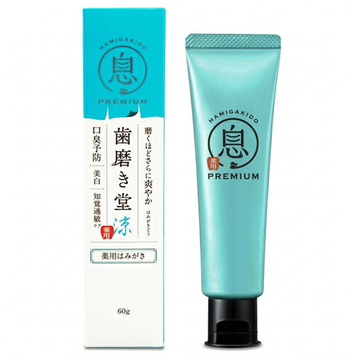乐天商城 - 歯磨き堂 薬用フレッシュペースト スーパーミント 60g 医薬部外品 HAMIGAKIDO デンタルケア [8202] メール便無料[C][BP5]