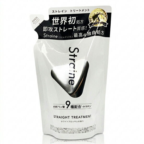 乐天商城 - Straine ストレイン ストレート トリートメント 詰め替え 400ml 定番 Straine トリートメント [4956] メール便無料[B][BP3] ホワイトブロッサムの香り