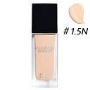 クリスチャンディオール ディオールスキン フォーエヴァー フルイド グロウ 30ml #1.5N ニュートラル SPF20 PA+++ Christian Dior ファンデーション [8233]送料無料