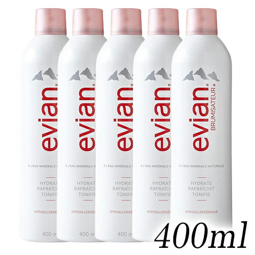 GrA u~Ug[ tFCVXv[ 400ml~5{Zbg evian ϐE[V [0722/8104]