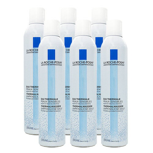 ラロッシュポゼ ターマルウォーター 300ml(300g)×6本セット 並行輸入品 LA ROCHE POSAY 化粧水・ローション [4403/H] 送料無料