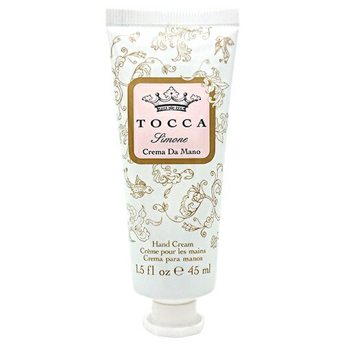 郵パケ送料無料 TOCCA トッカ ハンドクリーム 45ml シモネ TOCCA ハンドケア[766 ...