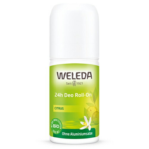 ヴェレダ リフレッシュロールオン 50ml シトラス WELEDA デオドラント（制汗剤） [5235]郵便送料無料[TG100] 汗のニオイをカバー