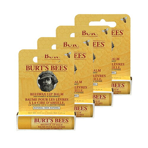 郵パケ送料無料 バーツビーズ Burt's Beesビーズワックス リップバーム スティック 4.2 ...