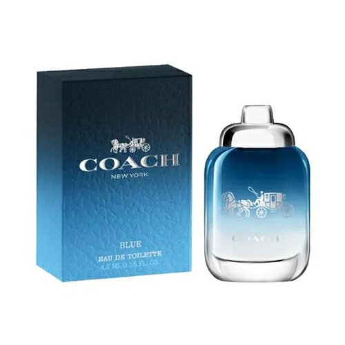 コーチ マン ブルー オードトワレ EDT ボトル 4.5ml ミニ香水 COACH 香水 香水・フレグランス [3779]メール便無料[B][P2] ミニチュア