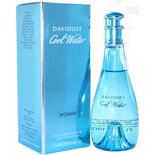 ダビドフ クールウォーター ウーマン オードトワレ EDT SP 100ml DAVIDOFF 香水 香水・フレグランス[1752/9285/2040]送料無料