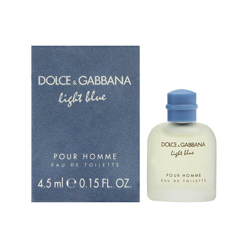 ドルチェ＆ガッバーナ D&G ライトブループールオム オードトワレ EDT SP 4.5ml ミニ香 ...