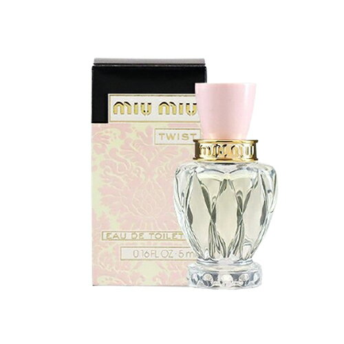 ミュウミュウ ギフト レディース（3000円程度） ミュウミュウ ツイスト オードトワレ EDT ボトル 5ml MiuMiu 香水・フレグランス [2012]メール便無料[B][P3]