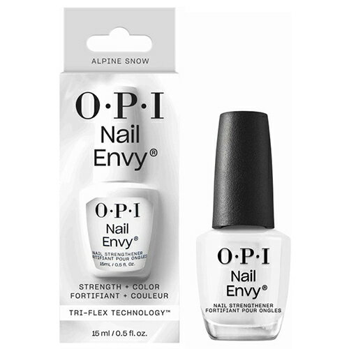 OPI オーピーアイ ネイルエンビーαカラー 15ml アルバイン スノー NT224 (ネイルトリートメント) 国内正規品 O・P・I ネイルケア ベース・トップコート [2663/NT224]メール便無料[A][TG100]