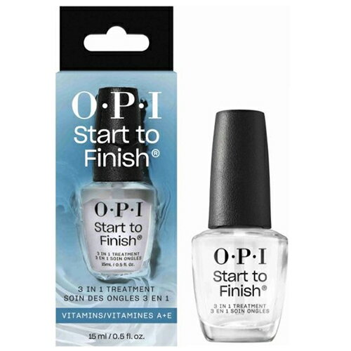 OPI オーピーアイ スタート トゥ フィニッシュα ネイルトリートメント 15ml NTT70 O・P・I ネイルケア ベース・トップコート [5787/NTT70]メール便無料[A][TG100] トップコート ベースコート …