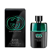 今だけ特価！ 送料無料 グッチ ギルティ ブラック プールオム オードトワレ EDT SP 50ml 香水[6345] GUCCI