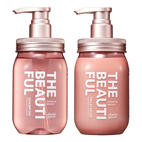 アミノメイソン THE BEAUTIFUL シャイニー＆モイスト シャンプー＆トリートメント 440mlセット ゼラニ..