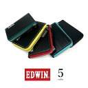 全5色 EDWIN エドウイン バイカラー L字ファスナー コインケース 小銭入れ 再生皮革 おしゃれ フォーマル ビジネス カジュアル ビジカジ 誕生日 記念...