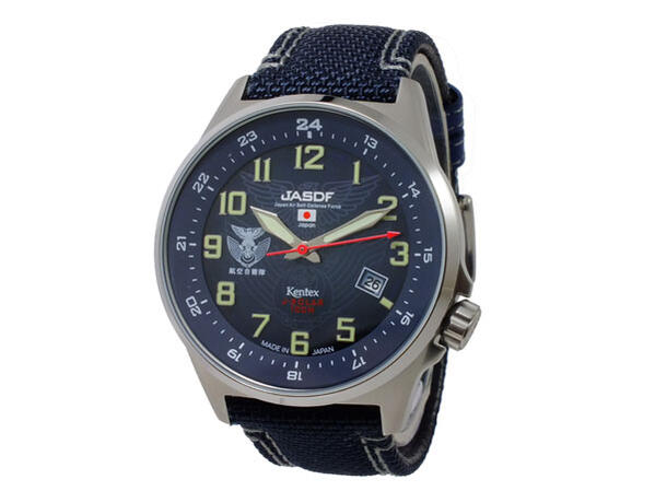 ケンテックス 腕時計 メンズ ケンテックス KENTEX JSDFソーラースタンダード メンズ 腕時計 S715M-02 ブルー ネイビー ビジネス カジュアル プレゼント ギフト 送料無料