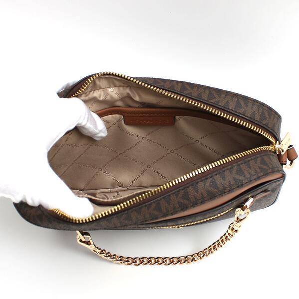 マイケルコース MICHAEL KORS ショルダーバッグ 35S1GTTC9B-BROWN ミニバッグ 斜め掛け レディース ブラウン 人気ブランド おしゃれ 誕生日 記念 プレゼント ギフト 送料無料