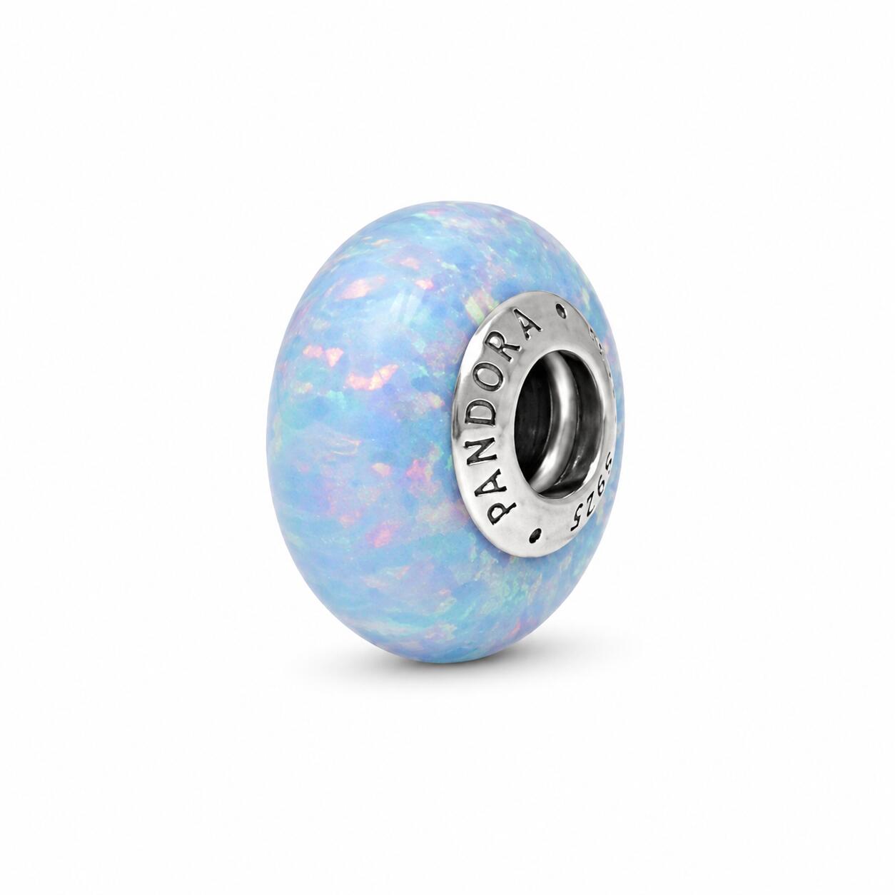 樂天商城 - 【ギフト対応可】パンドラ PANDORA チャーム Moments Opalescent Ocean Blue Charm オパレセント オーシャン ブルー スターリングシルバー ブレスレット レディース ファッション アクセサリー ジュエリー 人気 ブランド おしゃれ 誕生日 記念 プレゼント ギフト 送料無料