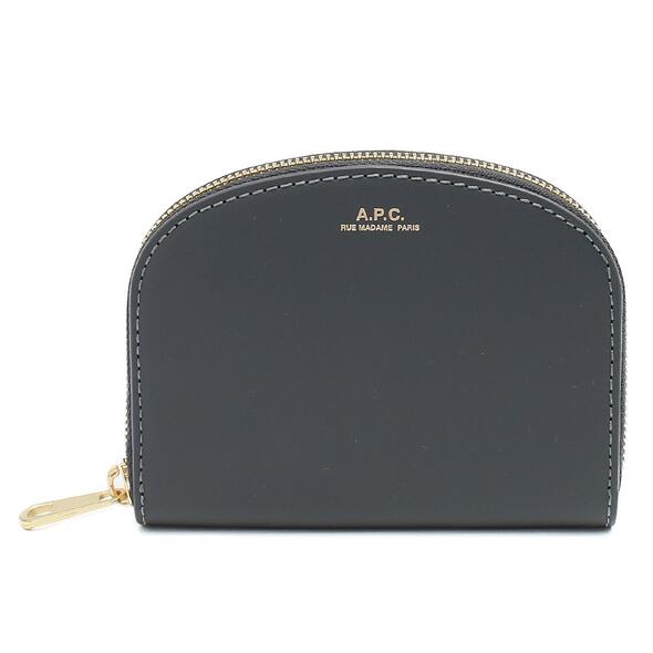 アーペーセー A.P.C. コインケース 小銭入れ レディース ハーフムーン HALF MOON グレー おしゃれ 誕生日 記念 プレゼント ギフト 送料無料