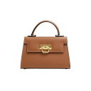 イタリア発レザーブランド カルボッティ CARBOTTI GRETA ハンドバッグ 245-TAN レディース ブラウン 2way ショルダーバッグ 本革 おしゃれ 誕生日 記念 プレゼント ギフト 送料無料(4)