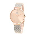 スウェーデン発ウォッチブランド ダニエルウェリントン DANIEL WELLINGTON 腕時計 PETITE UNITONE 36mm レディース ローズゴールド ステンレス メッシュベルト ウォッチ 人気 ブランド おしゃれ 誕生日 記念 プレゼント ギフト 送料無料
