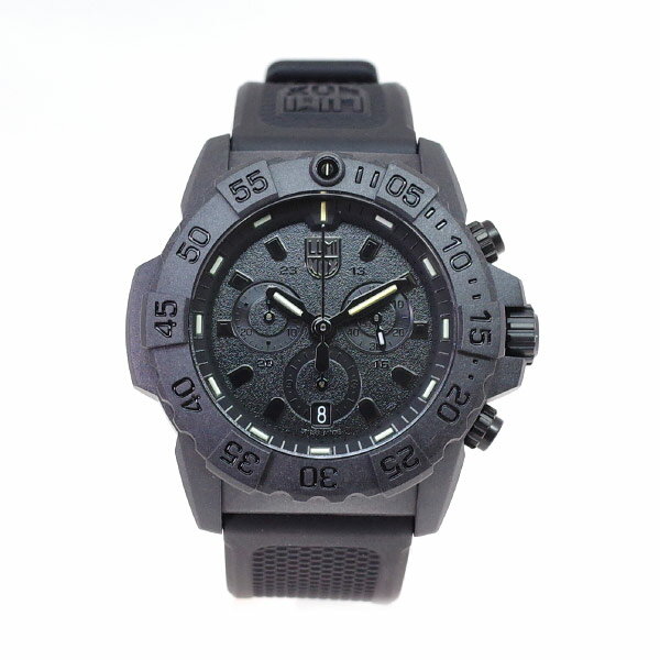 ルミノックス LUMINOX 腕時計 メンズ 3581 BLACKOUT Navy SEALs クォーツ ブラック おしゃれ 誕生日 記念 プレゼント ギフト 送料無料
